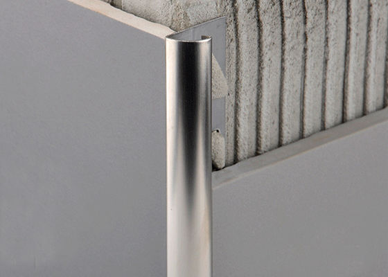 201 profils décoratifs Antiscratch d'acier inoxydable pour les carreaux de céramique de 10mm