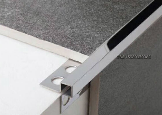 panneaux de jonction plats d'acier inoxydable de 1mm, équilibre Bullnose non vitré d'acier inoxydable