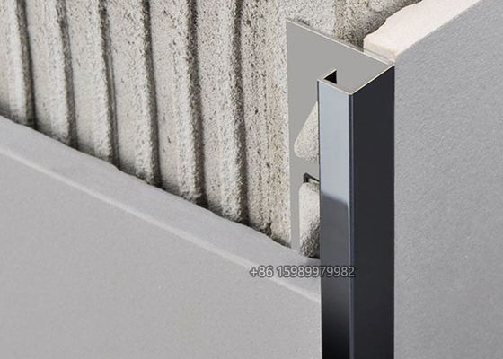 Noir cubique de miroir de l'équilibre 10mm de tuile de mur d'acier inoxydable de place de filon-couche de fenêtre